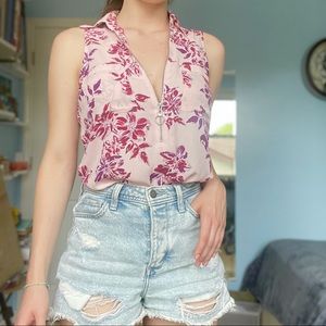 XS Floral Express Blouse